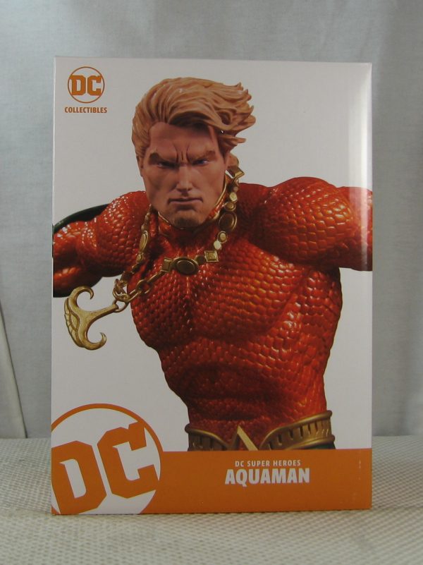 Aquaman Bust DC Comics Super-Heroes Jim Lee New 52 DC Collectibles NEW SEALED - Image 2