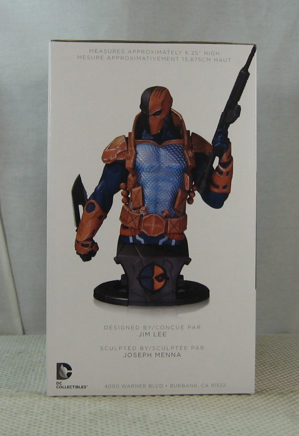 Deathstroke Bust DC Comics Super-Villains DC Collectibles NEW SEALED - Image 5