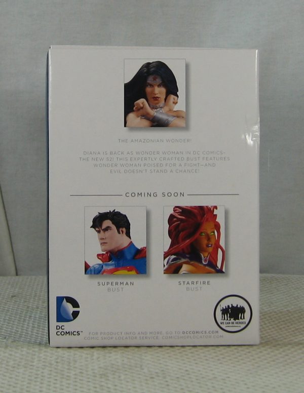 Wonder Woman Bust DC Comics Super-Heroes New 52 Jim Lee DC Collectibles SEALED - Image 5