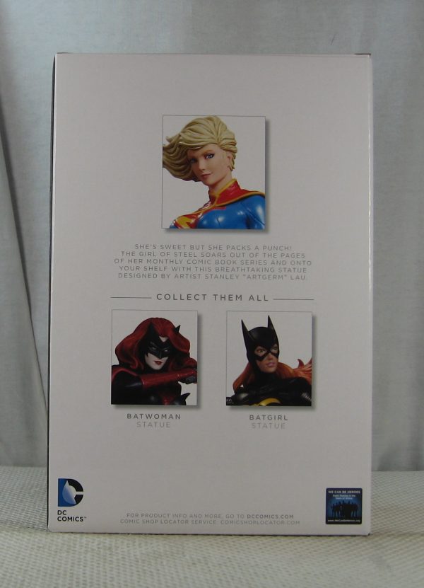 Supergirl Statue Cover Girls of the DC Universe Artgerm NEW SEALED - Image 4