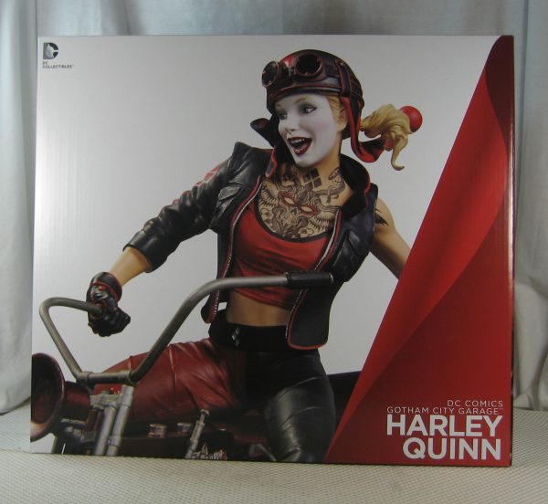 Gotham City Garage Harley Quinn Statue 886/5200 DC Collectibles NEW SEALED - Image 2
