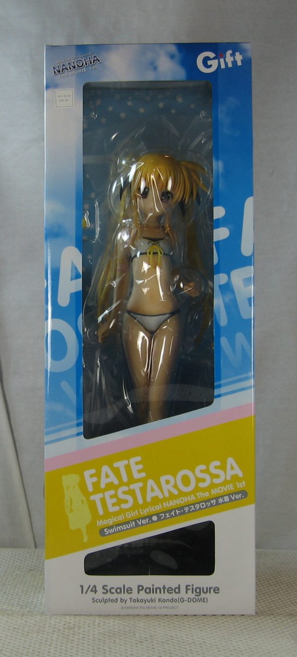 Gift Fate Testarossa 1/4 Swimsuit Figure Magical Girl Lyrical Nanoha NEW SEALED - Image 5