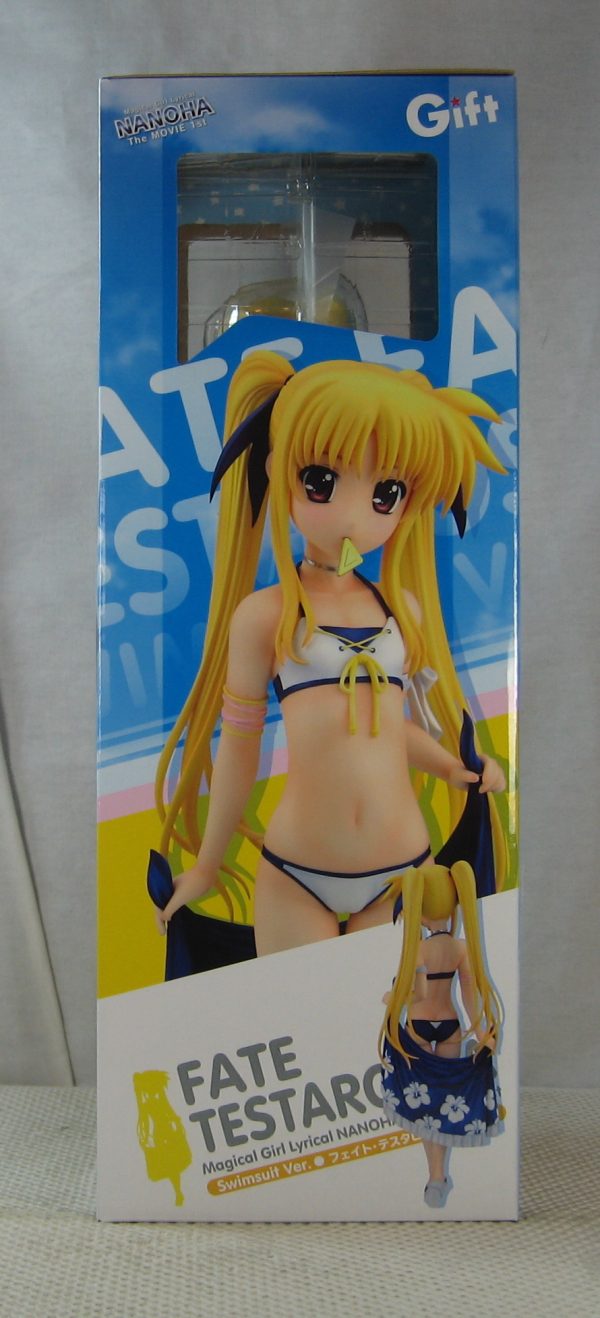Gift Fate Testarossa 1/4 Swimsuit Figure Magical Girl Lyrical Nanoha NEW SEALED - Image 6