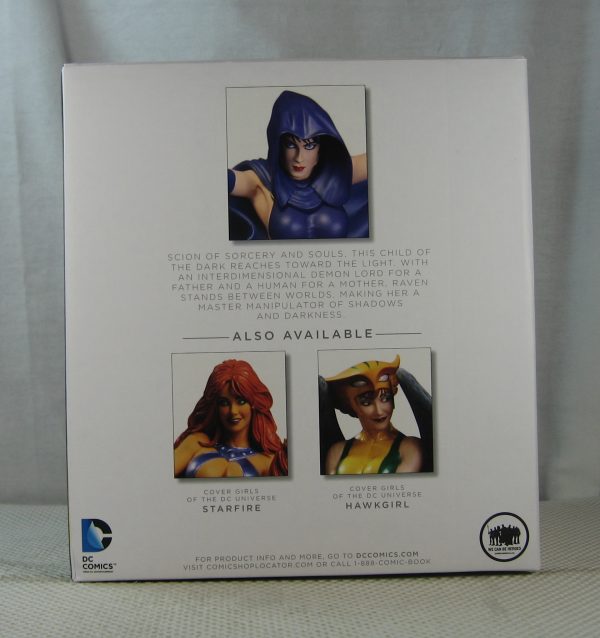 Raven Statue Cover Girls of the DC Universe Adam Hughes AH! NEW SEALED - Image 5