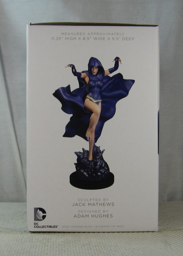Raven Statue Cover Girls of the DC Universe Adam Hughes AH! NEW SEALED - Image 6