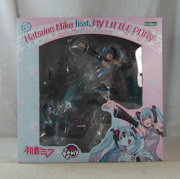 Kotobukiya Hatsune Miku Bishoujo 1/7 Statue Featuring My Little Pony NEW SEALED - Image 6