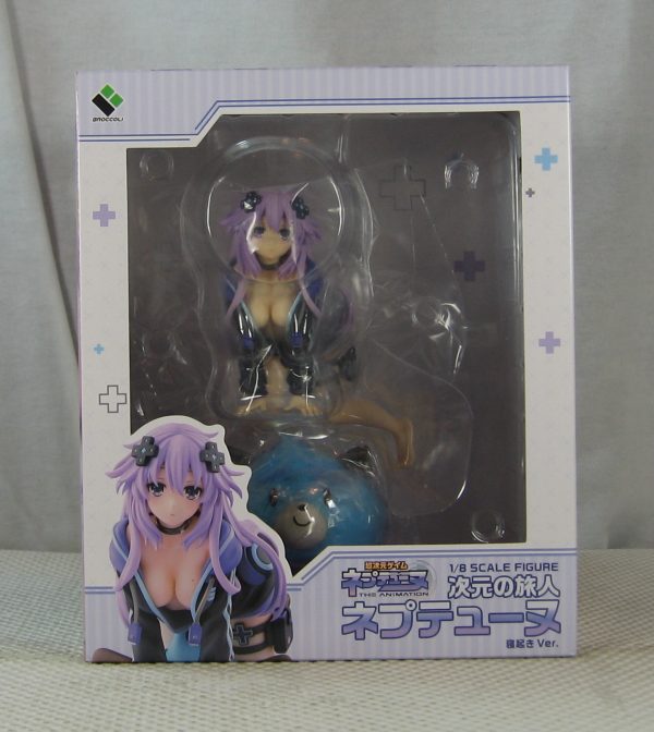 Hyperdimension Neptunia NEPTUNE Waking Up 1/8 Figure Broccoli NEW SEALED - Image 4