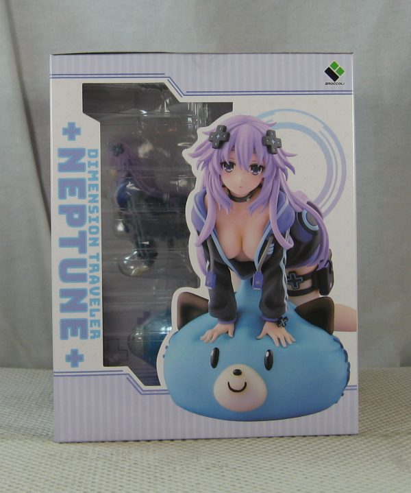 Hyperdimension Neptunia NEPTUNE Waking Up 1/8 Figure Broccoli NEW SEALED - Image 5