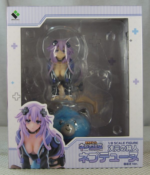 Hyperdimension Neptunia NEPTUNE Waking Up 1/8 Figure Broccoli NEW SEALED - Image 10