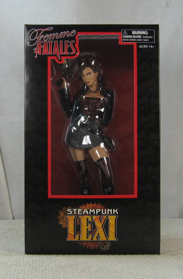 Steampunk Lexi Femme Fatales Figure Statue Diamond Select NEW SEALED - Image 2