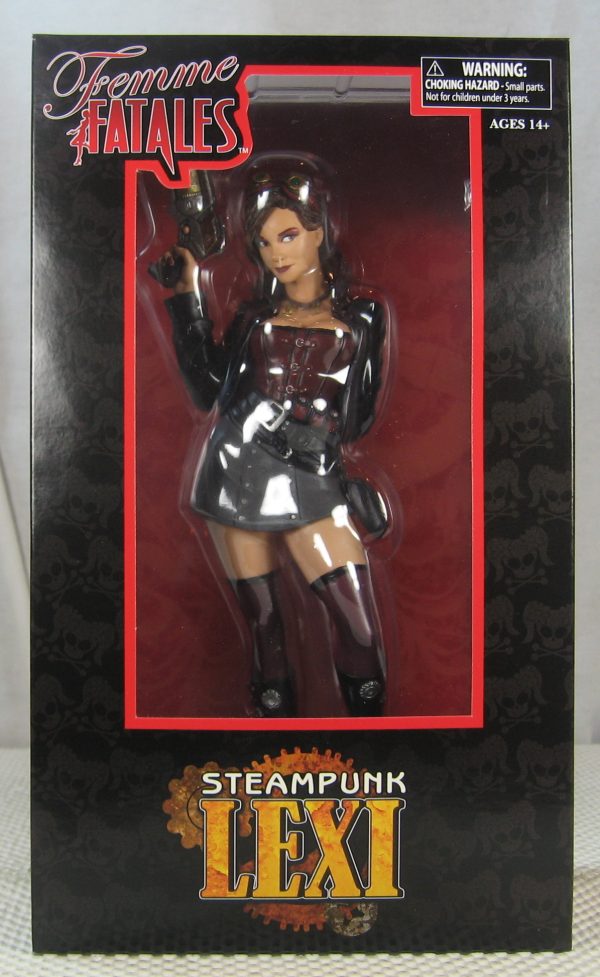Steampunk Lexi Femme Fatales Figure Statue Diamond Select NEW SEALED - Image 8