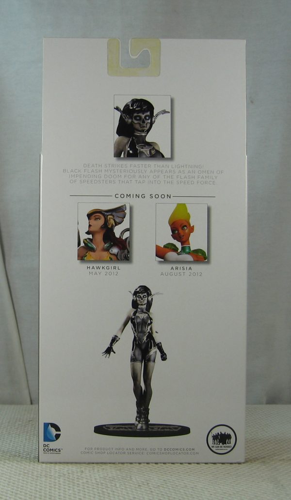 Ame-Comi Black Flash Figure DC Comics NEW SEALED - Image 4