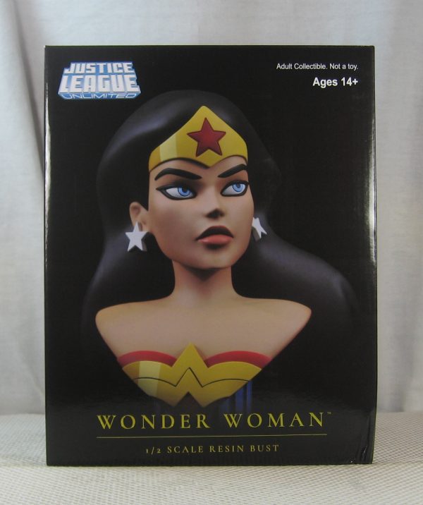 DC Legends in 3D Wonder Woman Animated 1/2 Bust 288/1000 Diamond Select SEALED - Image 2