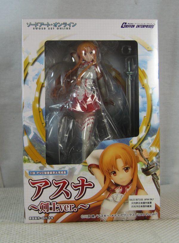 Sword Art Online Asuna 1/8 Swordsman Figure Griffon Enterprises BRAND NEW - Image 4