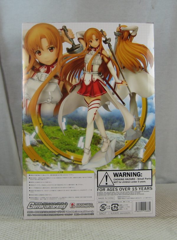 Sword Art Online Asuna 1/8 Swordsman Figure Griffon Enterprises BRAND NEW - Image 6