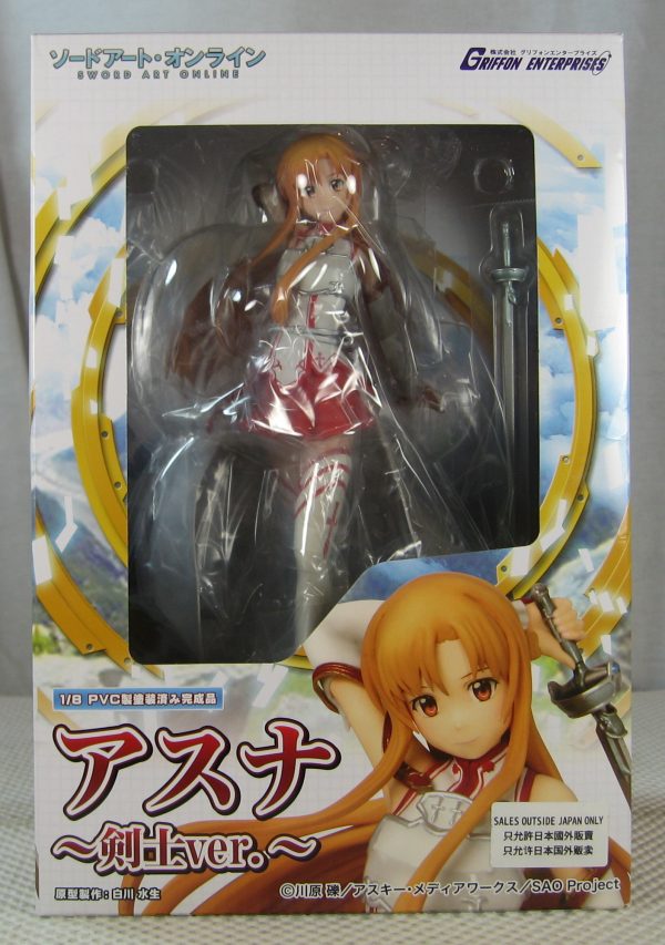 Sword Art Online Asuna 1/8 Swordsman Figure Griffon Enterprises BRAND NEW - Image 10