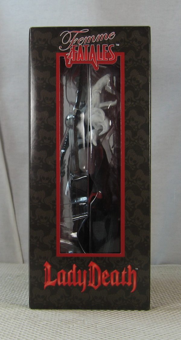 Lady Death III Femme Fatales Figure Statue Diamond Select NEW SEALED - Image 3