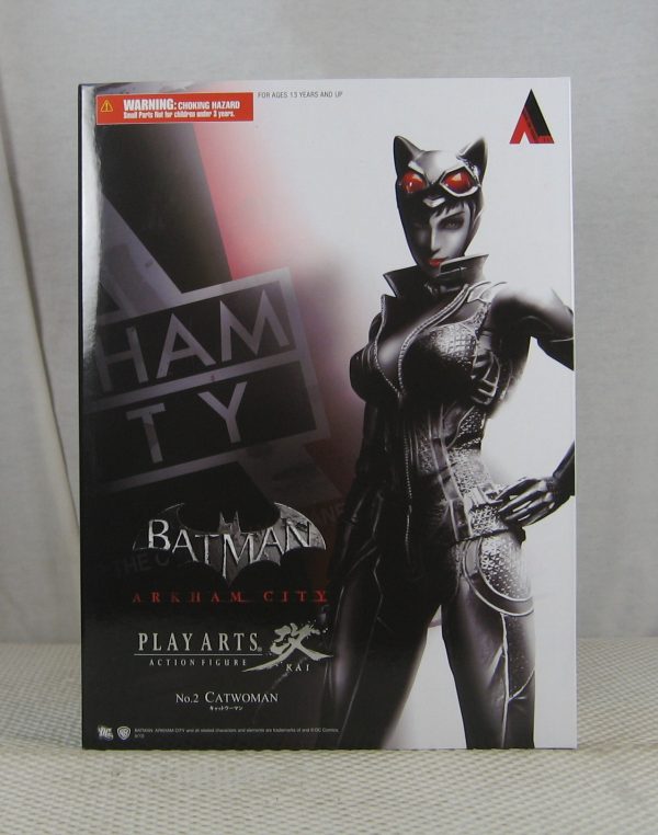 Catwoman Arkham City Square Enix Play Arts Kai Action Figure No. 2 NEW SEALED - Image 3