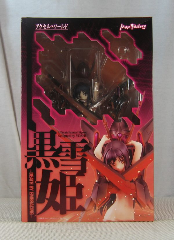 Accel World Kuroyukihime Death by Embracing 1/7 Figure Max Factory NEW SEALED - Image 3