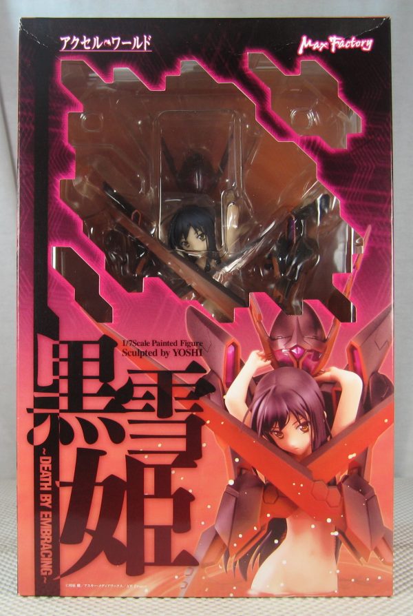 Accel World Kuroyukihime Death by Embracing 1/7 Figure Max Factory NEW SEALED - Image 9