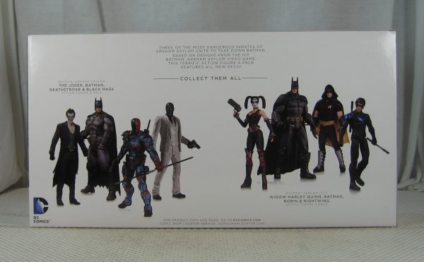 Arkham Asylum Joker Harley Quinn Batman Scarecrow 4-Pack Action Figure Set NEW - Image 4