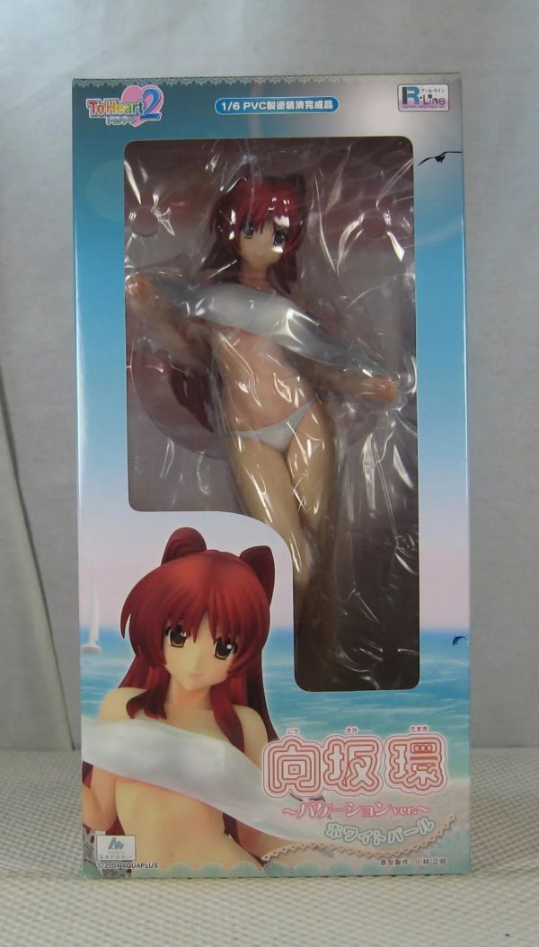 To Heart 2 Kousaka Tamaki 1/6 Vacation Pearl White Figure R-Line Griffon NEW - Image 12