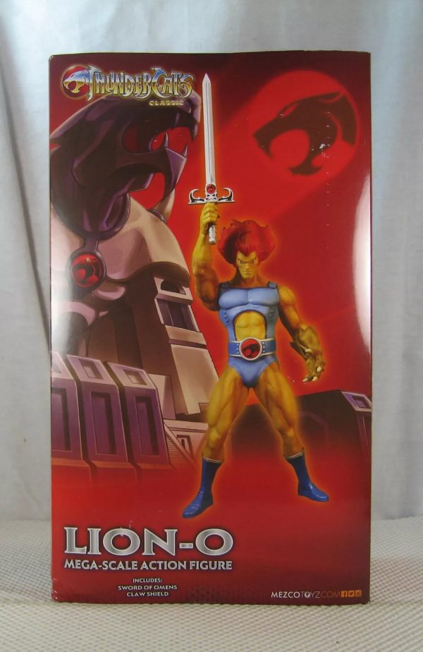 ThunderCats Classic Lion-O with Light-Up Eyes Mega Scale Mezco Exclusive SEALED - Image 5
