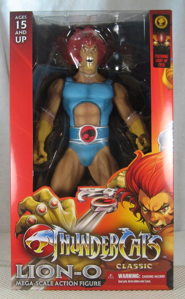 ThunderCats Classic Lion-O with Light-Up Eyes Mega Scale Mezco Exclusive SEALED