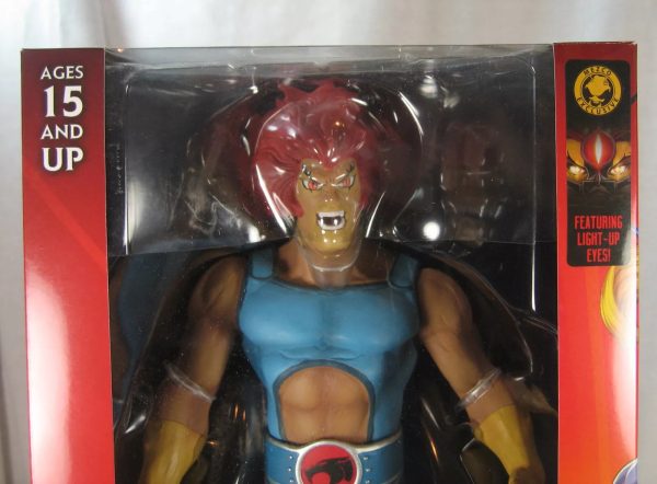 ThunderCats Classic Lion-O with Light-Up Eyes Mega Scale Mezco Exclusive SEALED - Image 3
