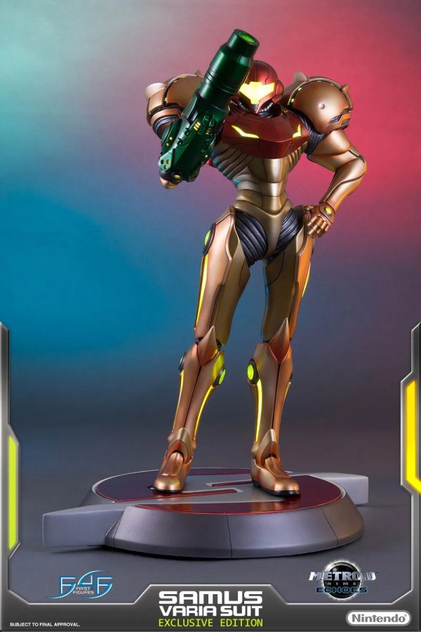 First4Figures Metroid Prime Samus Varia Suit Exclusive Statue 1177/2100 SEALED - Image 2