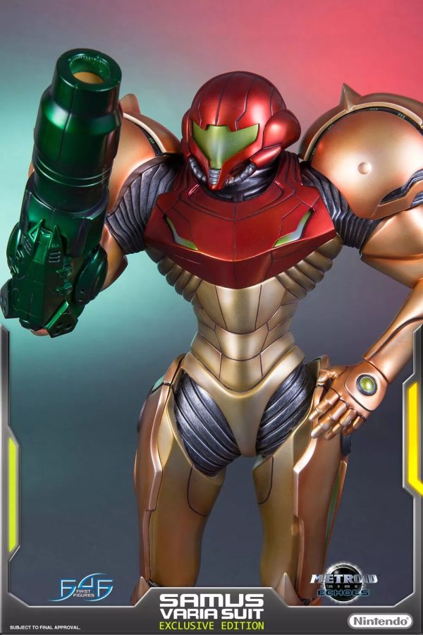 First4Figures Metroid Prime Samus Varia Suit Exclusive Statue 1177/2100 SEALED - Image 4