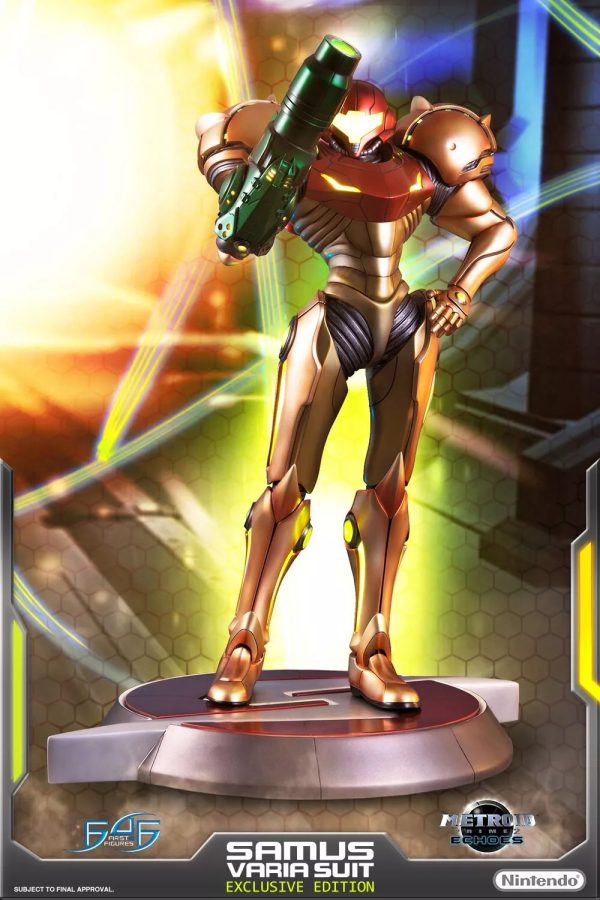 First4Figures Metroid Prime Samus Varia Suit Exclusive Statue 1177/2100 SEALED