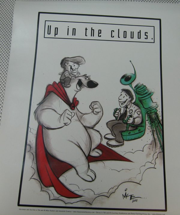 Herobear and the Kid Up In The Clouds Poster Mike Kunkel NEW - Image 4