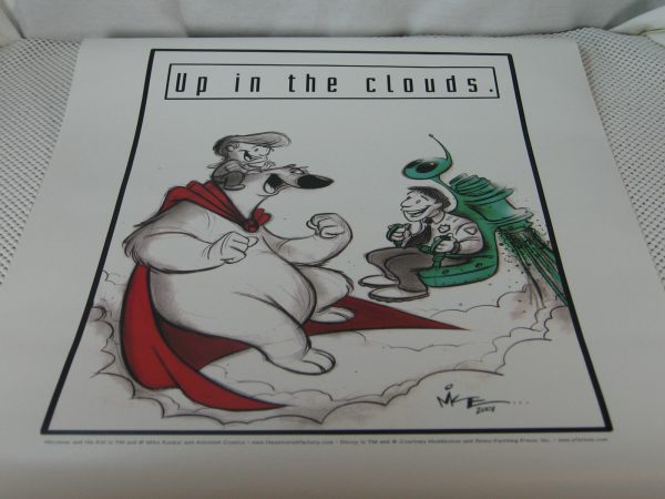 Herobear and the Kid Up In The Clouds Poster Mike Kunkel NEW - Image 2