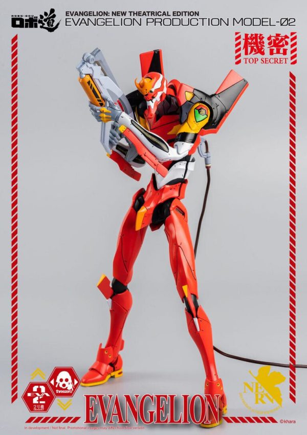 ThreeZero ROBO-DOU EVA Evangelion Production Model-02 New Theatrical NEW SEALED