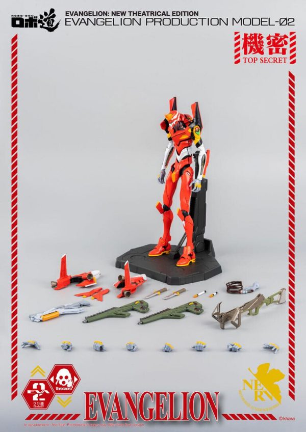 ThreeZero ROBO-DOU EVA Evangelion Production Model-02 New Theatrical NEW SEALED - Image 4