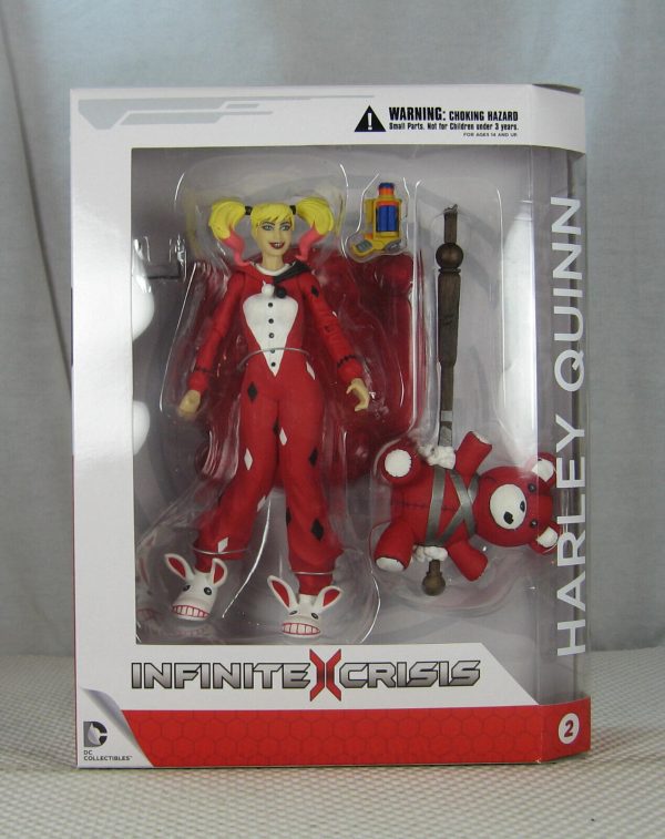 Infinite Crisis Harley Quinn Pajama Party Action Figure DC Collectibles SEALED - Image 3