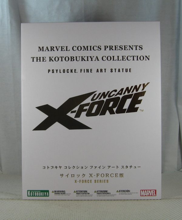 Kotobukiya Psylocke X-Force Fine Art Statue 807/1600 Marvel Comics NEW SEALED - Image 6