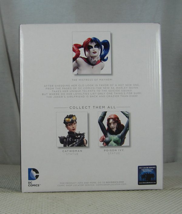 Harley Quinn Statue New 52 DC Comics Cover Girls 1st Edition Joker NEW SEALED - Image 4