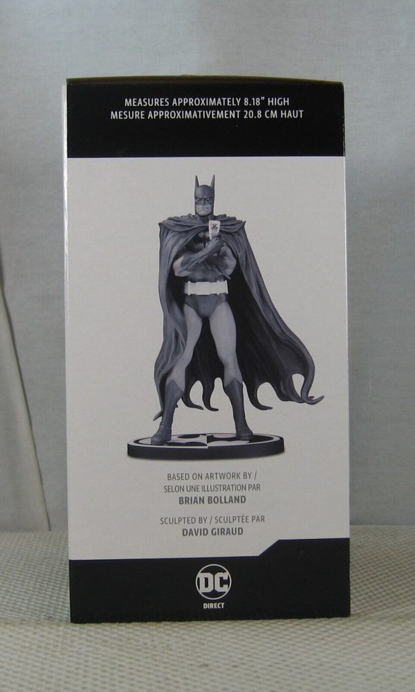 Batman Black and White Statue Brian Bolland Batman the Killing Joke  NEW SEALED - Image 6