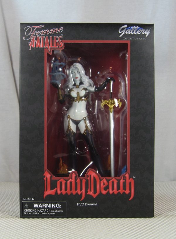 Lady Death Diorama Femme Fatales Figure Statue Diamond Select NEW SEALED - Image 2