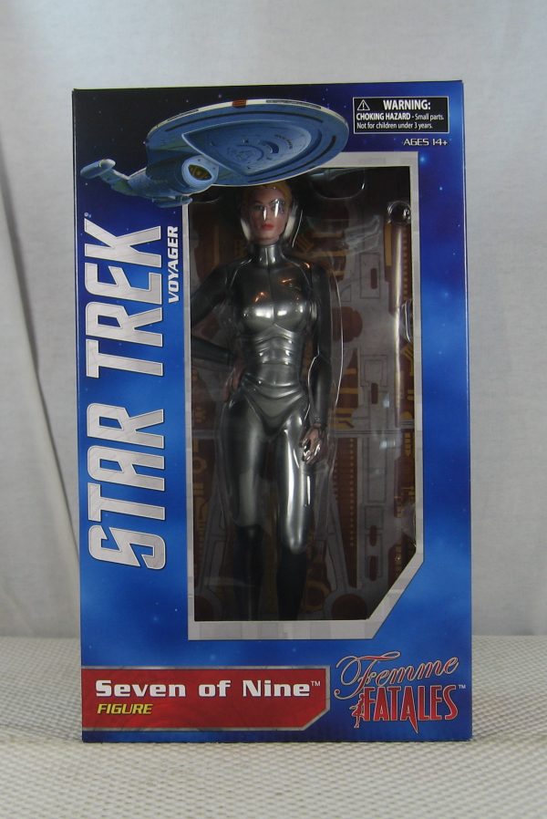 Seven of Nine Femme Fatales Figure Star Trek Voyager Diamond Select NEW SEALED - Image 2