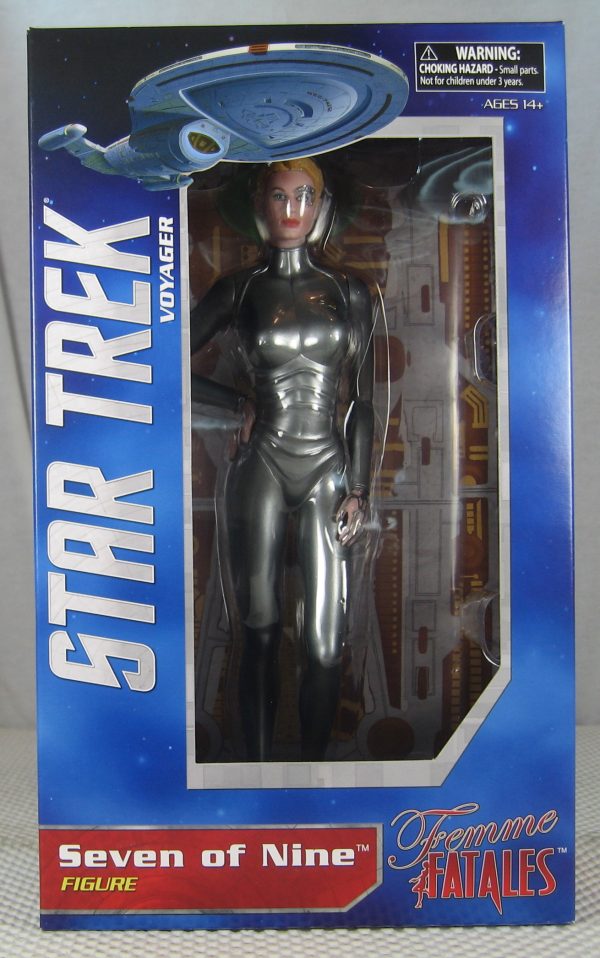 Seven of Nine Femme Fatales Figure Star Trek Voyager Diamond Select NEW SEALED - Image 8