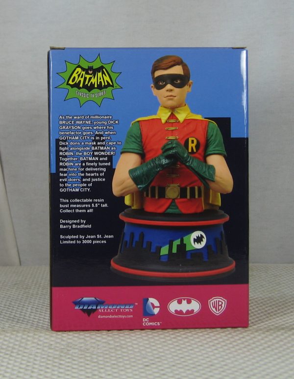 Robin Classic 1966 Batman TV Show Bust 523/3000 Burt Ward Diamond Select SEALED - Image 4