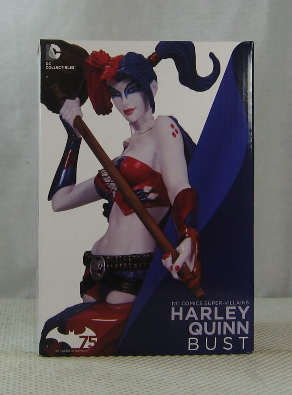 Harley Quinn Bust DC Comics Super-Villains 1st Edition DC Collectibles SEALED - Image 3