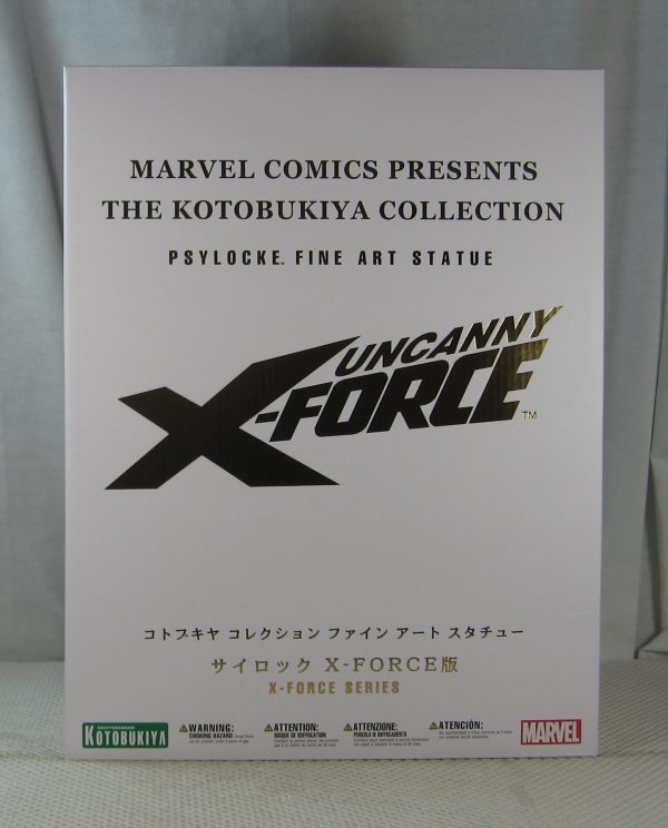 Kotobukiya Psylocke X-Force Fine Art Statue 620/1600 Marvel Comics NEW SEALED - Image 6