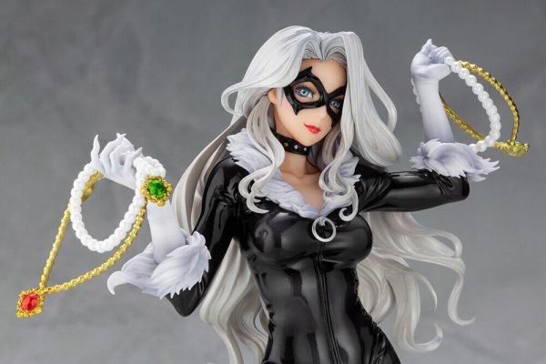 Kotobukiya Black Cat Steals Your Heart Bishoujo Statue Spiderman Marvel SEALED - Image 3