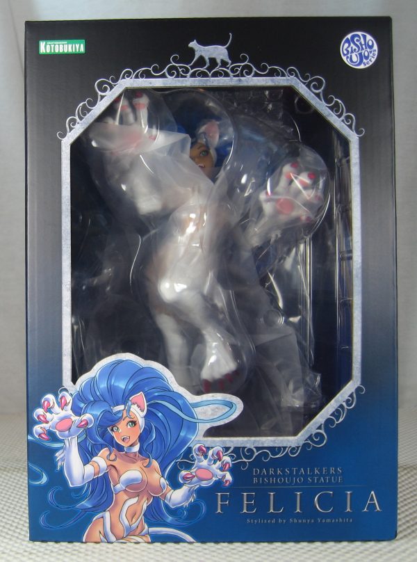 Darkstalkers Night Warriors Felicia Bishoujo 1/7 Figure Statue Kotobukiya SEALED - Image 11