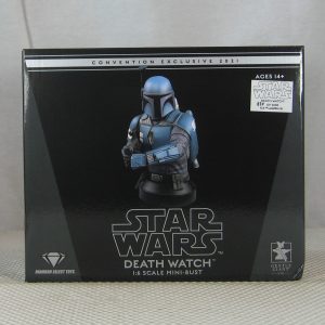 Star Wars Mandalorian Death Watch 1/6 PX Bust Gentle Giant Diamond Select SEALED