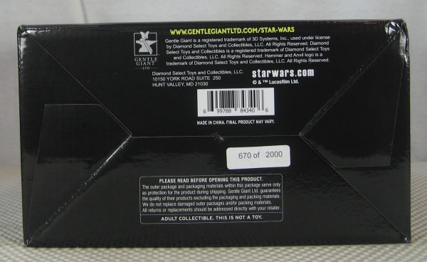 Star Wars Mandalorian Death Watch 1/6 PX Bust Gentle Giant Diamond Select SEALED - Image 11